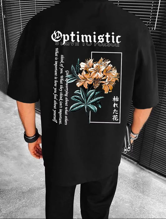 Optimistic “Strive to Pursue” Men’s T Shirt